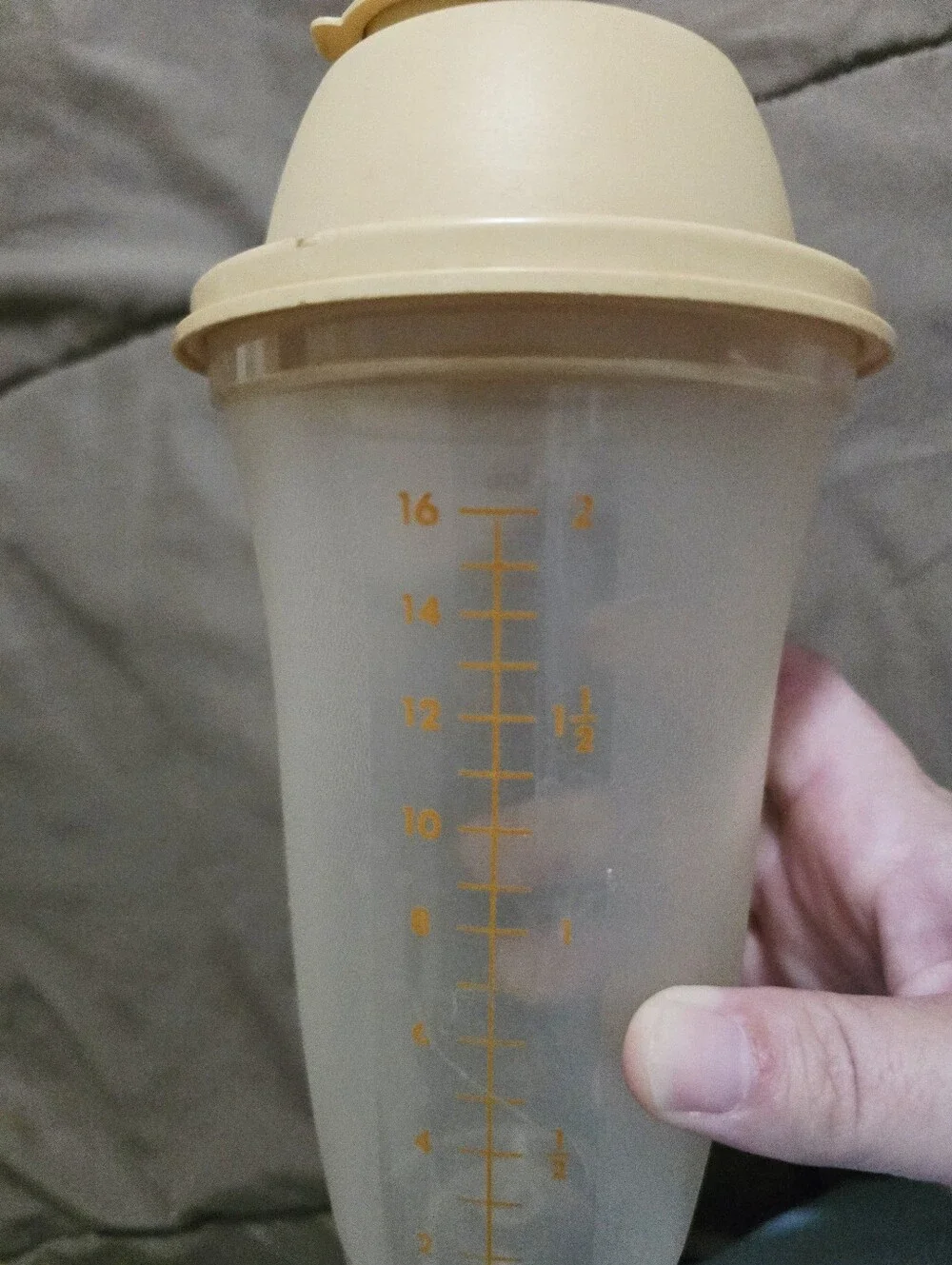 Vintage Tupperware Rubbermaid Pancake Batter Bottle, Liquid Container